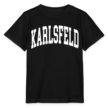 Karlsfeld - Stanley/Stella MINI CREATOR Kids’ T-Shirt - black - Front - Mikhail (115cm)