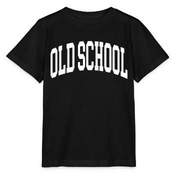 Old School - Stanley/Stella MINI CREATOR Kids’ T-Shirt - black - Front - Mikhail (115cm)