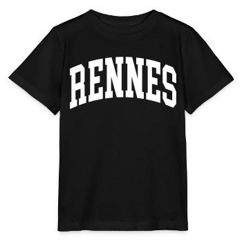 Rennes - Stanley/Stella Kinder T-Shirt MINI CREATOR  - Schwarz - Vorne - Mikhail (115cm)