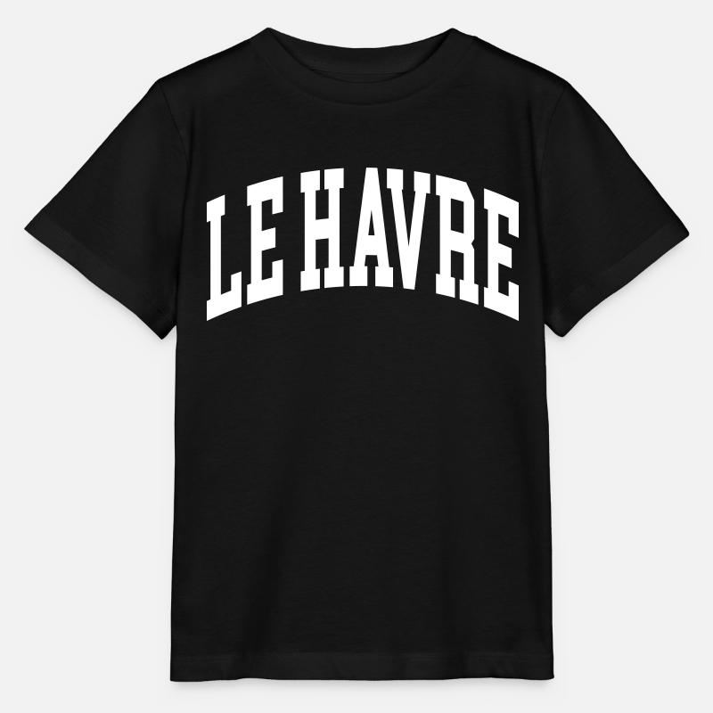Le Havre - T-shirt bio MINI CREATOR Stanley/Stella Enfant - noir