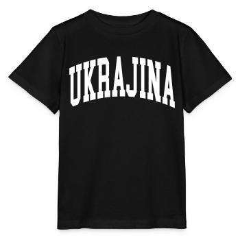 Ukraine - Stanley/Stella Kinder T-Shirt MINI CREATOR  - Schwarz - Vorne - Mikhail (115cm)