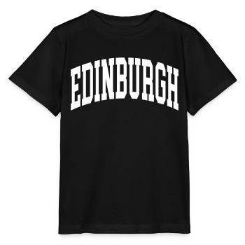 Edinburgh - Stanley/Stella Kinder T-Shirt MINI CREATOR  - Schwarz - Vorne - Mikhail (115cm)