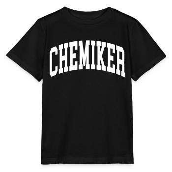 Chimiste - T-shirt bio MINI CREATOR Stanley/Stella Enfant - noir - Devant - Mikhail (115cm)