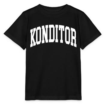 Konditor - Stanley/Stella Kinder T-Shirt MINI CREATOR  - Schwarz - Vorne - Mikhail (115cm)