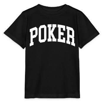 Poker - Stanley/Stella MINI CREATOR Kids’ T-Shirt - black - Front - Mikhail (115cm)