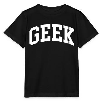 Geek - Stanley/Stella MINI CREATOR Kids’ T-Shirt - black - Front - Mikhail (115cm)