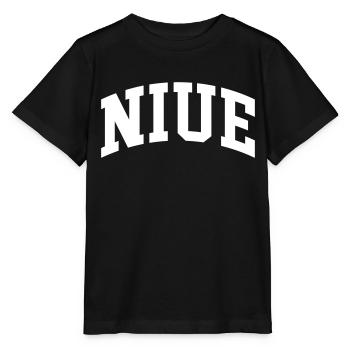 Niue - Stanley/Stella Kinder T-Shirt MINI CREATOR  - Schwarz - Vorne - Mikhail (115cm)