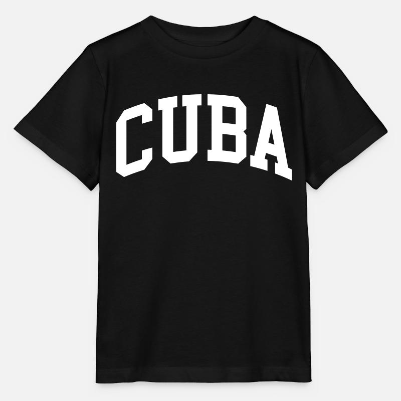 Cuba - Stanley/Stella MINI CREATOR Kids’ T-Shirt - black
