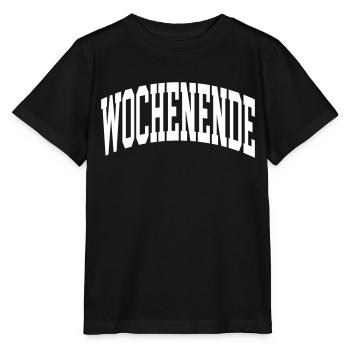Wochenende - Stanley/Stella Kinder T-Shirt MINI CREATOR  - Schwarz - Vorne - Mikhail (115cm)