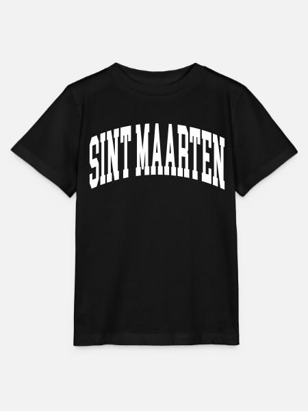 Sint Maarten - Stanley/Stella Kinder T-Shirt MINI CREATOR - Schwarz