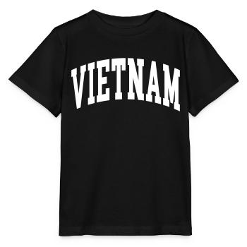 Vietnam - T-shirt bio MINI CREATOR Stanley/Stella Enfant - noir - Devant - Mikhail (115cm)