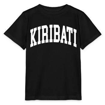 Kiribati - Stanley/Stella Kinder T-Shirt MINI CREATOR  - Schwarz - Vorne - Mikhail (115cm)