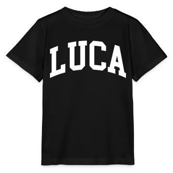 Luca - T-shirt bio MINI CREATOR Stanley/Stella Enfant - noir - Devant - Mikhail (115cm)