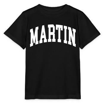 Martin - Stanley/Stella Kinder T-Shirt MINI CREATOR  - Schwarz - Vorne - Mikhail (115cm)