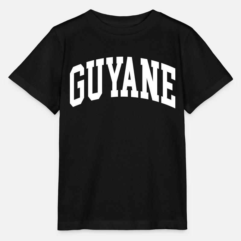 Guyane - T-shirt bio MINI CREATOR Stanley/Stella Enfant - noir