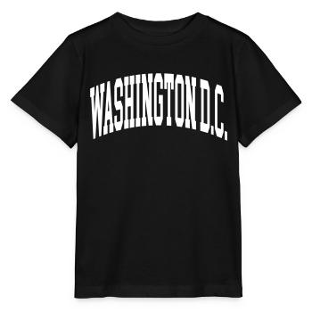 Washington D.C. - Stanley/Stella Kinder T-Shirt MINI CREATOR  - Schwarz - Vorne - Mikhail (115cm)
