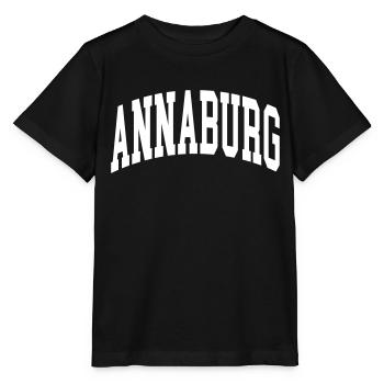 Canton d’Annaburg - T-shirt bio MINI CREATOR Stanley/Stella Enfant - noir - Devant - Mikhail (115cm)