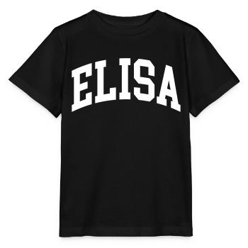 TEST ELISA - T-shirt bio MINI CREATOR Stanley/Stella Enfant - noir - Devant - Mikhail (115cm)