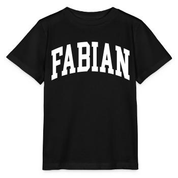 Fabian - Stanley/Stella Kinder T-Shirt MINI CREATOR  - Schwarz - Vorne - Mikhail (115cm)
