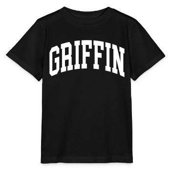 Griffon - T-shirt bio MINI CREATOR Stanley/Stella Enfant - noir - Devant - Mikhail (115cm)
