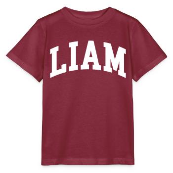 Liam - T-shirt bio MINI CREATOR Stanley/Stella Enfant - bordeaux - Devant - Kain (125cm)