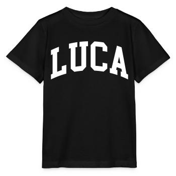 Luca - T-shirt bio MINI CREATOR Stanley/Stella Enfant - noir - Devant - Mikhail (115cm)