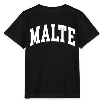 Painted - Stanley/Stella MINI CREATOR Kids’ T-Shirt - black - Front - Mikhail (115cm)