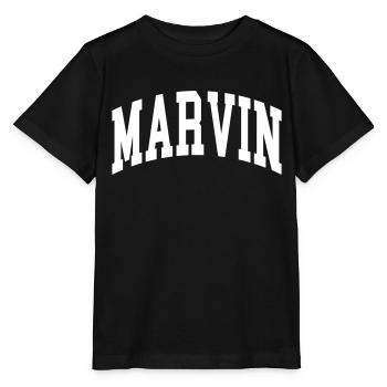 Marvin - Stanley/Stella Kinder T-Shirt MINI CREATOR  - Schwarz - Vorne - Mikhail (115cm)