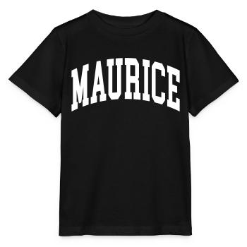 Maurice - T-shirt bio MINI CREATOR Stanley/Stella Enfant - noir - Devant - Mikhail (115cm)