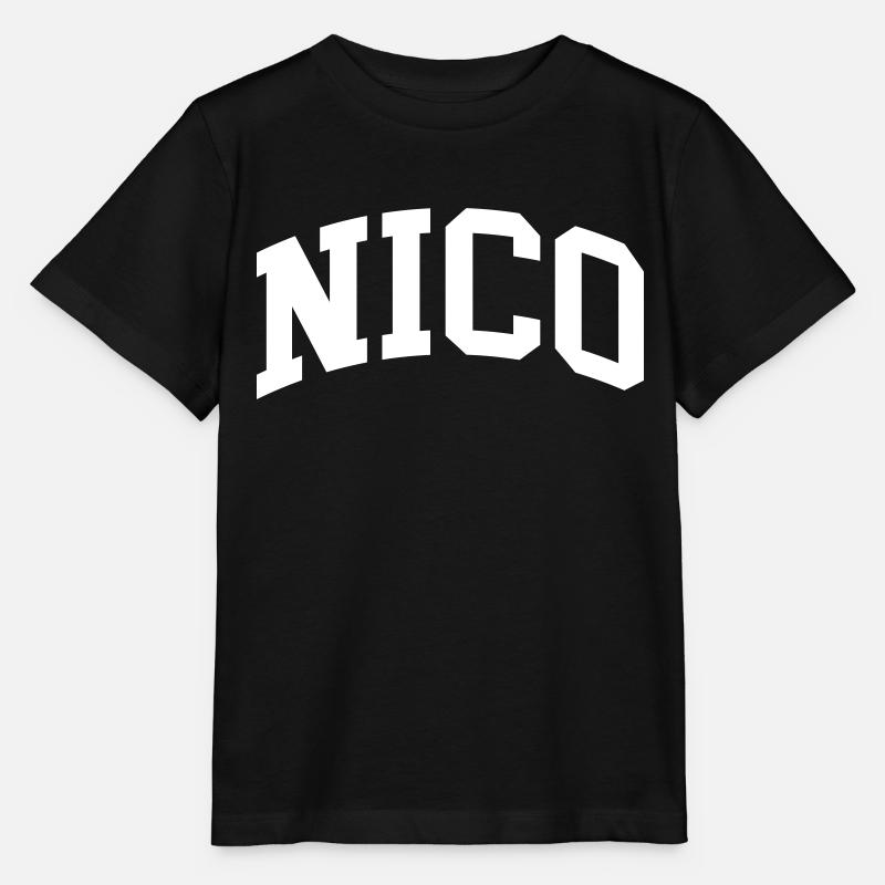 Nico - T-shirt bio MINI CREATOR Stanley/Stella Enfant - noir