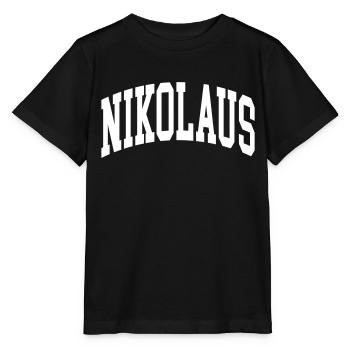 Nicolas - T-shirt bio MINI CREATOR Stanley/Stella Enfant - noir - Devant - Mikhail (115cm)