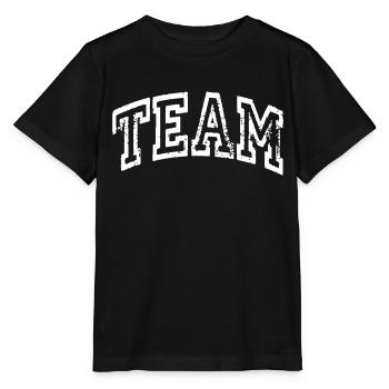 Équipe - T-shirt bio MINI CREATOR Stanley/Stella Enfant - noir - Devant - Mikhail (115cm)