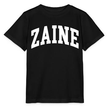 Panier - T-shirt bio MINI CREATOR Stanley/Stella Enfant - noir - Devant - Mikhail (115cm)