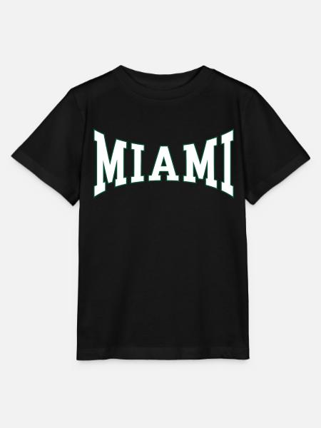 Miami - Stanley/Stella Kinder T-Shirt MINI CREATOR  - Schwarz