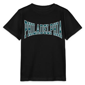 Philadelphie - T-shirt bio MINI CREATOR Stanley/Stella Enfant - noir - Devant - Mikhail (115cm)