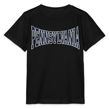 Pennsylvanie - T-shirt bio MINI CREATOR Stanley/Stella Enfant - noir - Devant - Mikhail (115cm)
