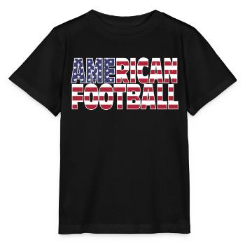 Football américain - T-shirt bio MINI CREATOR Stanley/Stella Enfant - noir - Devant - Mikhail (115cm)