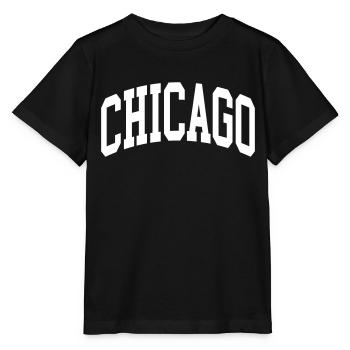 Chicago - Stanley/Stella Kinder T-Shirt MINI CREATOR  - Schwarz - Vorne - Mikhail (115cm)