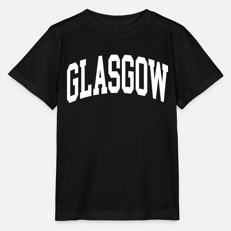 Glasgow - Stanley/Stella MINI CREATOR Kids’ T-Shirt - black