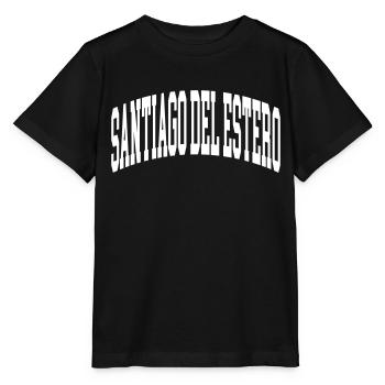 Santiago del Estero - Stanley/Stella Kinder T-Shirt MINI CREATOR  - Schwarz - Vorne - Mikhail (115cm)