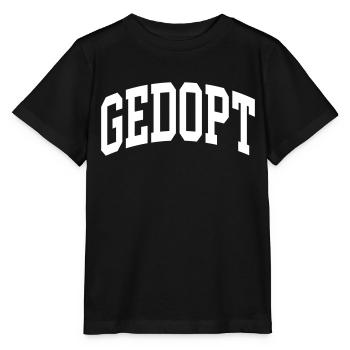 Gedopt - Stanley/Stella Kinder T-Shirt MINI CREATOR  - Schwarz - Vorne - Mikhail (115cm)