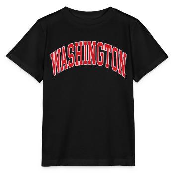Washington - Stanley/Stella Kinder T-Shirt MINI CREATOR  - Schwarz - Vorne - Mikhail (115cm)