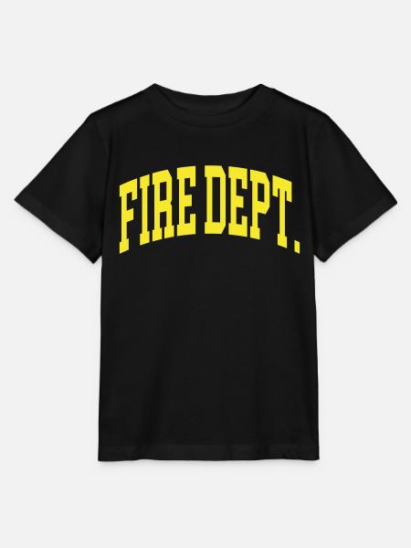 Fire Dept. - Stanley/Stella Kinder T-Shirt MINI CREATOR  - Schwarz