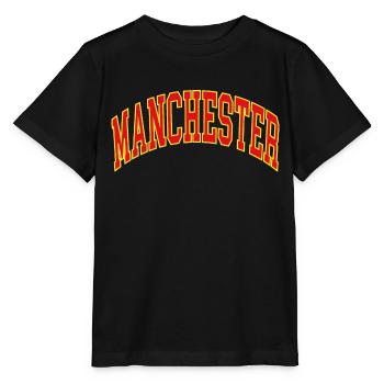 Manchester - Stanley/Stella Kinder T-Shirt MINI CREATOR  - Schwarz - Vorne - Mikhail (115cm)