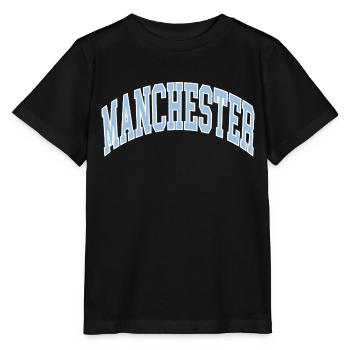 Manchester - Stanley/Stella Kinder T-Shirt MINI CREATOR  - Schwarz - Vorne - Mikhail (115cm)