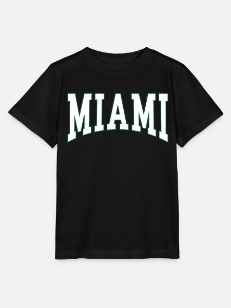 Miami - Stanley/Stella Kinder T-Shirt MINI CREATOR  - Schwarz