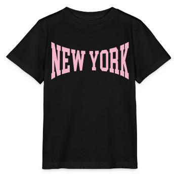 New York - T-shirt bio MINI CREATOR Stanley/Stella Enfant - noir - Devant - Mikhail (115cm)