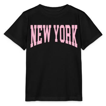 New York - T-shirt bio MINI CREATOR Stanley/Stella Enfant - noir - Devant - Mikhail (115cm)