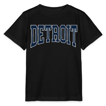 Detroit - Stanley/Stella Kinder T-Shirt MINI CREATOR  - Schwarz - Vorne - Mikhail (115cm)