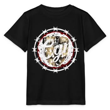 CGN Bloot - T-shirt bio MINI CREATOR Stanley/Stella Enfant - noir - Devant - Mikhail (115cm)